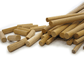 Wooden sticks and dowel pins