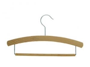 Children`s hanger with an L hook  - waxed