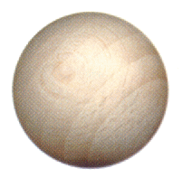 Wooden ball 45 mm