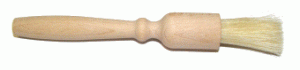 Round pastry brush