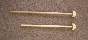 Dřevěná kvedlačka 35 cm