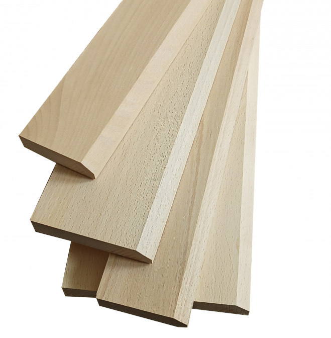 Dřevěný dveřní práh 100/15 cm