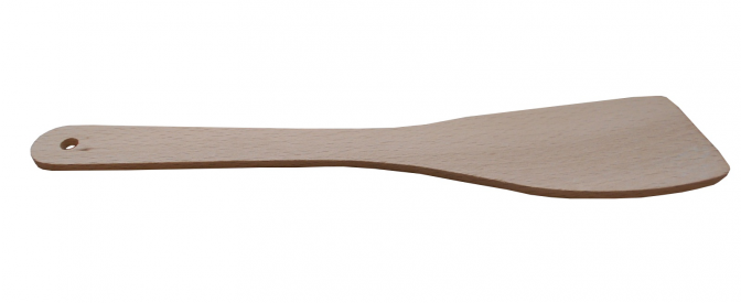 Dřevěná obracečka prohnutá 29,5 cm