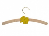 Children`s hanger with an animal motive