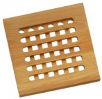 Dřevěná mřížka pod nádobí