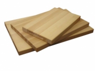 Chopping board with slots for fingers 400x250x35 mm