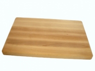 Chopping board with slots for fingers 350 x 250 x 25 mm