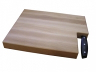 Board with knife hanger