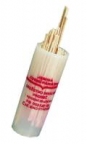 Toothpicks in PE tube