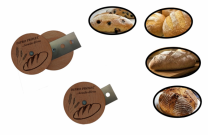 Wooden baking tool