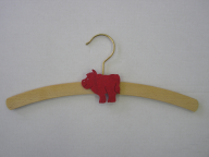 Children´s hanger with animal motive